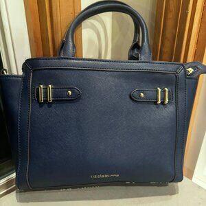 Navy Blue Liz Claiborne Vintage Handbag